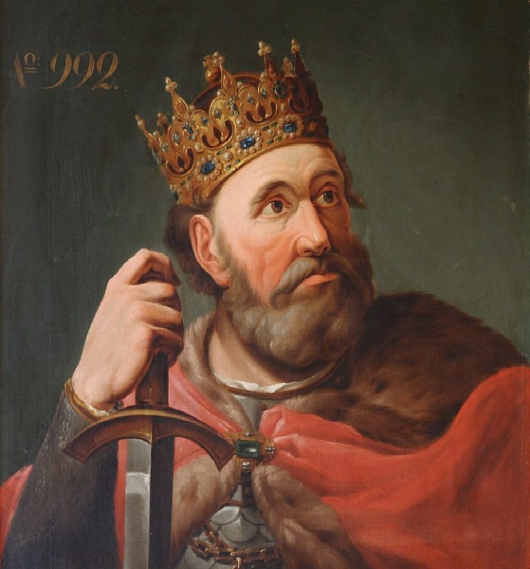 S polským králem Boleslavem I. Chrabrým dojedná mír a vzdá se nároku na Horní Uhry.