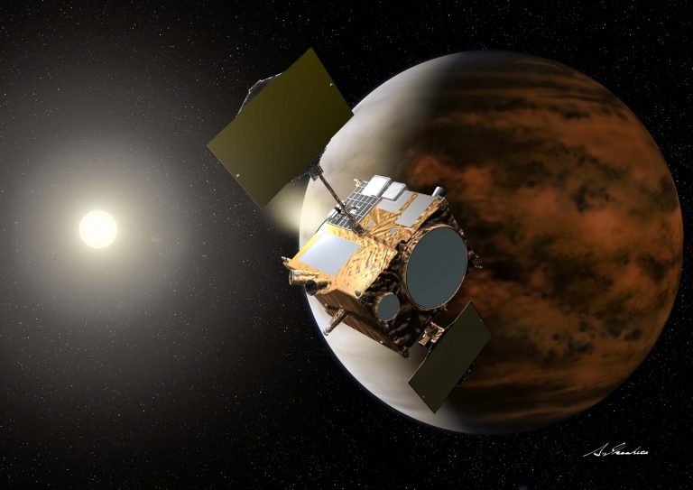 Na oběžné dráze Venuše se dnes nachází japonská sonda Akacuki.