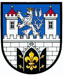 Jílové u Prahy a jeho erb, status královského města získalo už roku 1350.