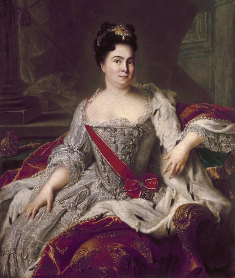 Kateřina I. dala Petrovi v následnictví přednost před vlastními dcerami.