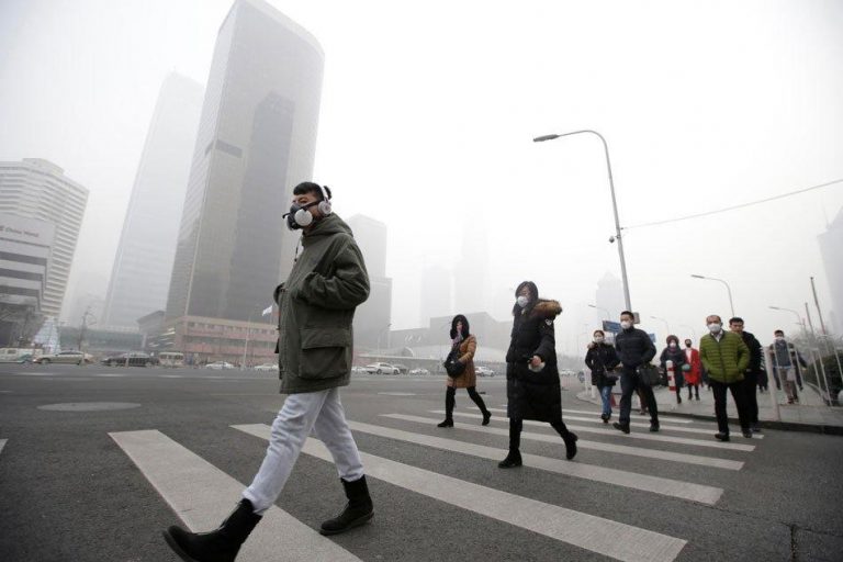 Smogové situace v čínských velkoměstech nejsou ničím výjimečným.