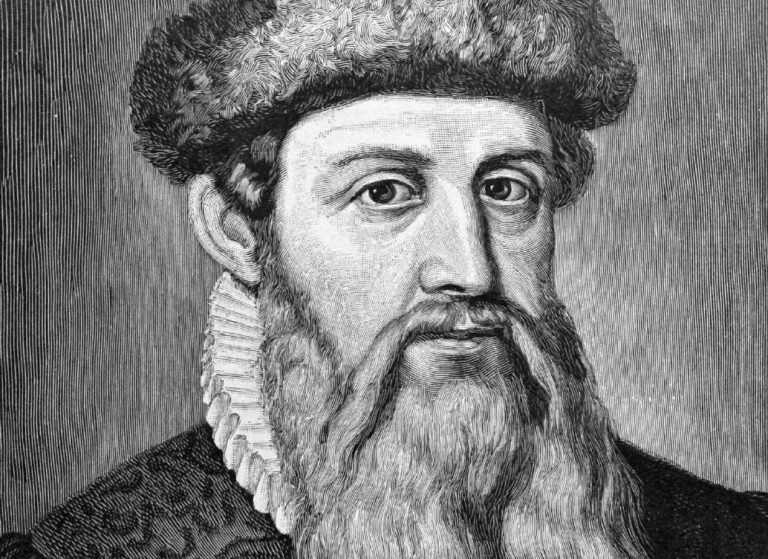 Johannes Gensfleisch, řečený Gutenberg.