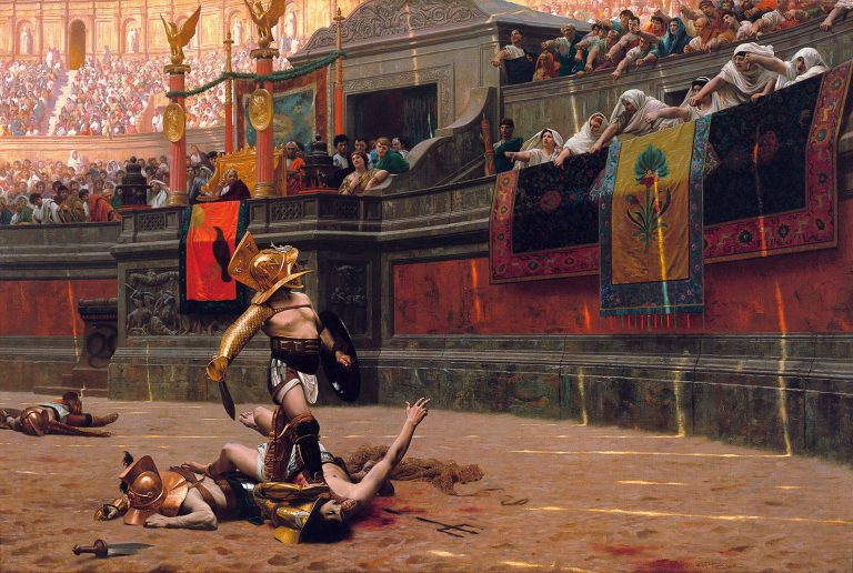 Vycvičení gladiátora bylo nákladné, proto zápasy probíhaly často jen naoko.