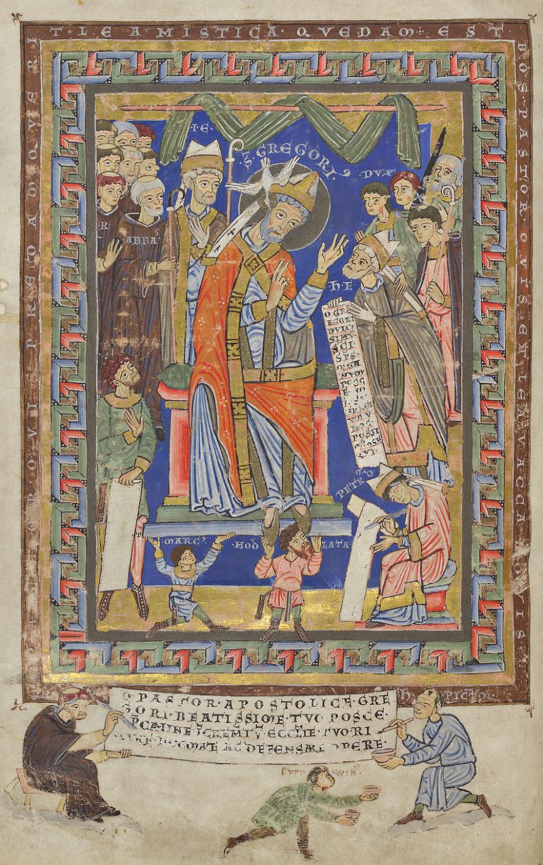 Jindřich Zdík (na obr. s listinou) se s olomouckými údělníky dostane do sporů.