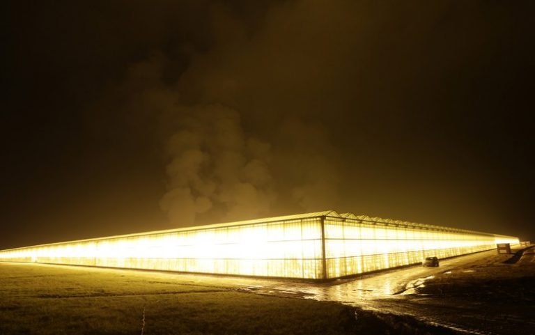 Polský skleník, který má na svědomí světelné znečištění Krkonoš.