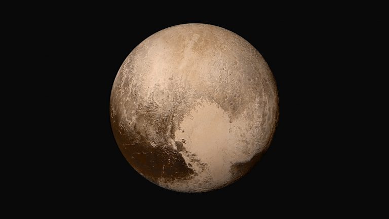 Primárním cílem mise New Horizons bylo Pluto.