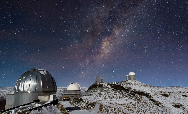 Obloha nad observatoří ESO v Chile.