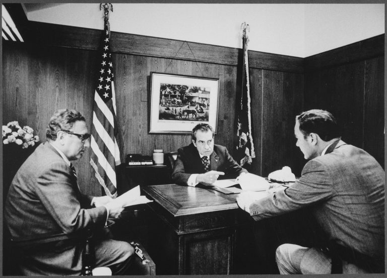 Henry Kissinger a Richard Nixon
