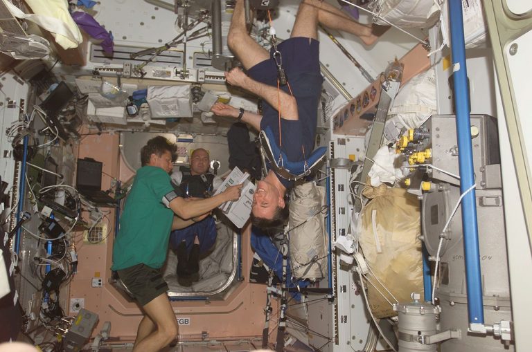 Astronauti na stanici ISS.