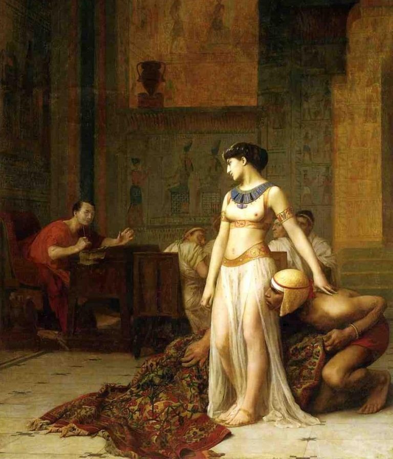 Stejně jako dříve svedla Caesara, poradí si Kleopatra i s Markem Antoniem.
