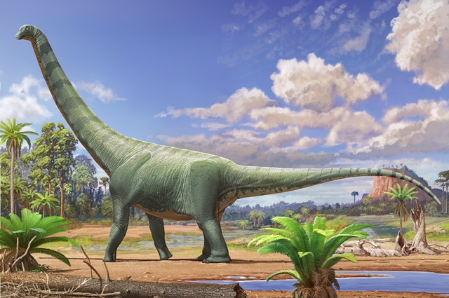 Tento dinosaurus měřil neuvěřitelných 37 metrů.