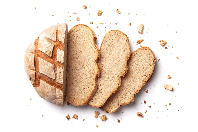 Chleba v sobě obsahuje škrob, které sliny rozkládají na cukry.