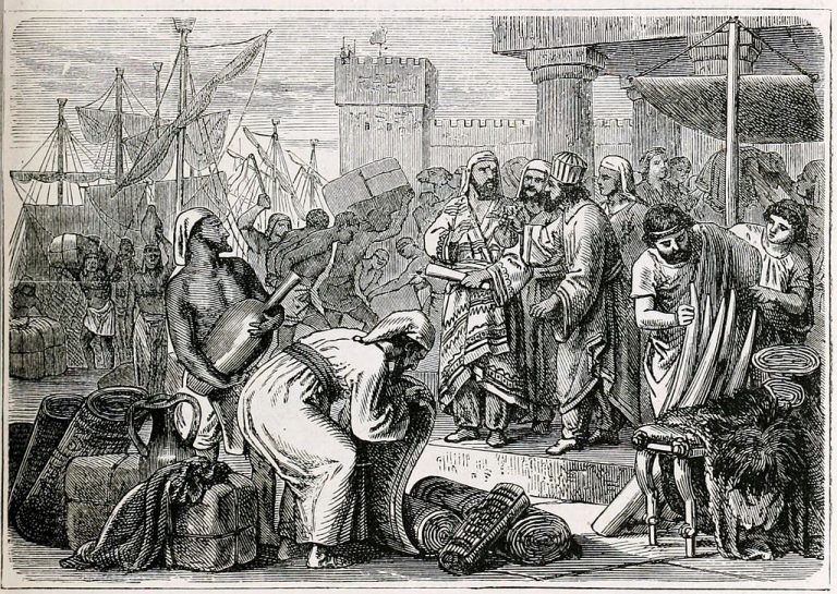 Féničané byli dobrými obchodníky. Se svými loděmi křižovali Středozemní moře a zřejmě nejenom je.