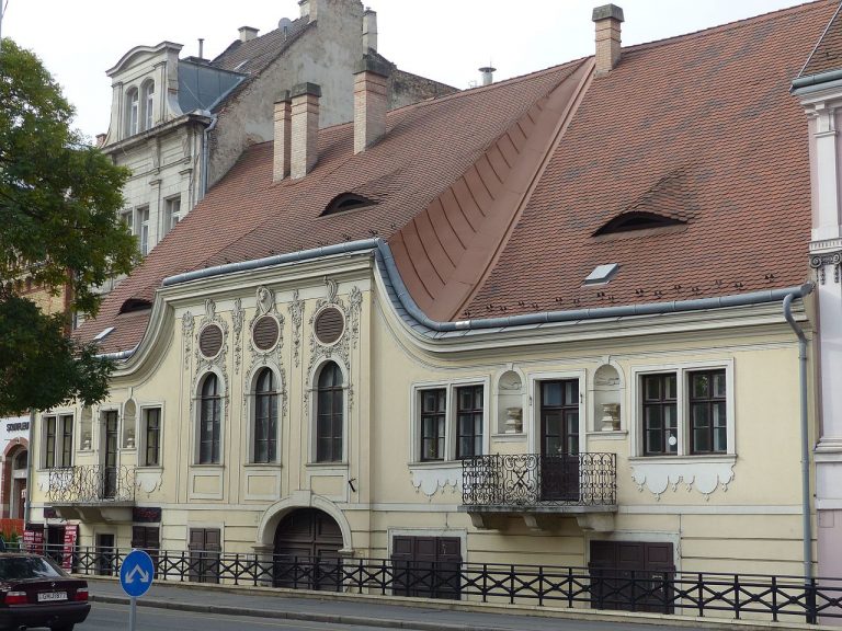 Jeho panské sídlo v Budapešti