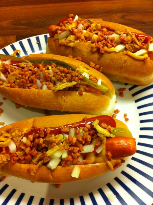 Hotdogy získájí velice rychle ohromnou popularitu.