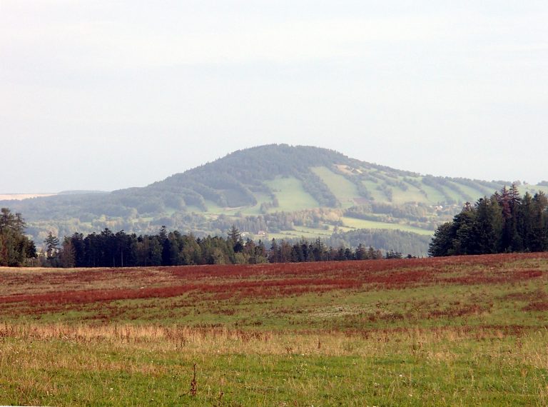 Velký Rudný je nejzachovalejší stratovulkán na Moravě.