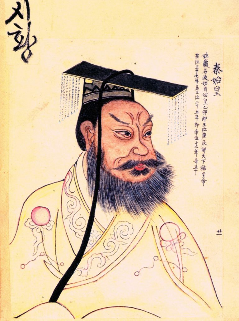 Čínský císař Čchin Š' Chuang-ti má odpor ke konfuciánským klasikům.