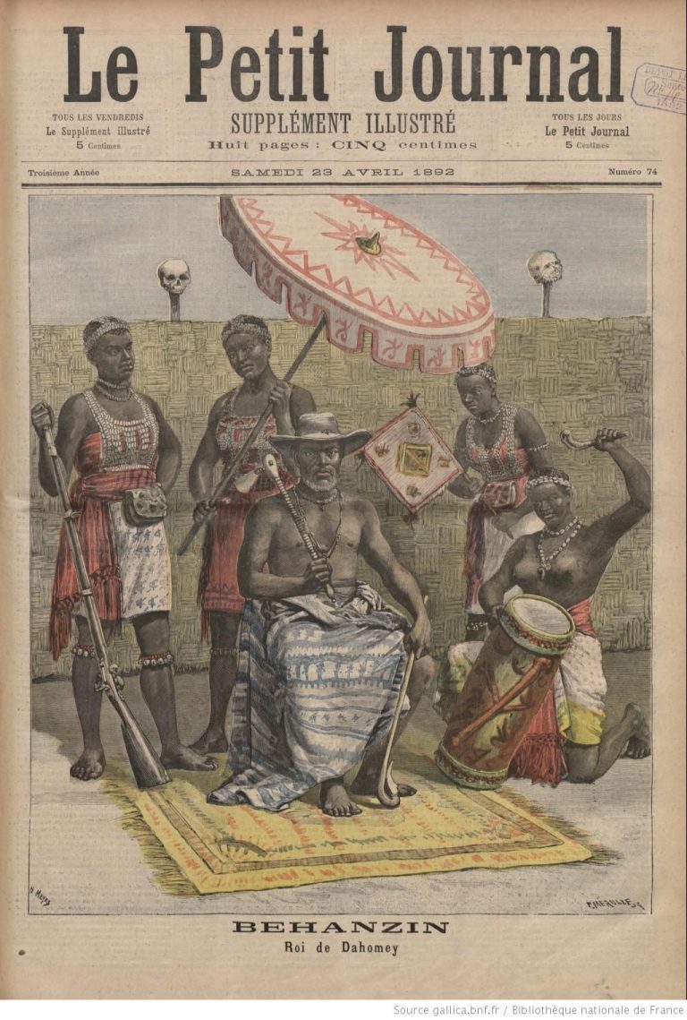 Za vlády krále Béhanzina vyhlásí Evropané Dahomejcům válku.