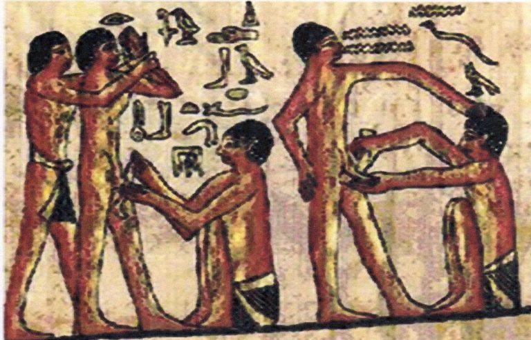Lékařství je na vysoké úrovni. Důkazem jsou obrazy a dochované papyry. Egypťané z nemocí znají už i rakovinu.
