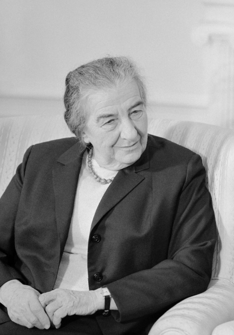 Izraelská premiérka Golda Meirová