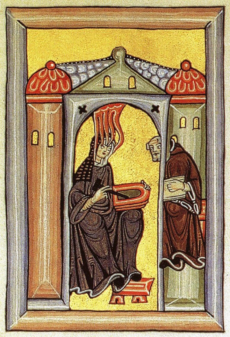 Hildegarda z Bingenu je velkou milovnicí hudby. V kostele rozhodně nechce mlčet.