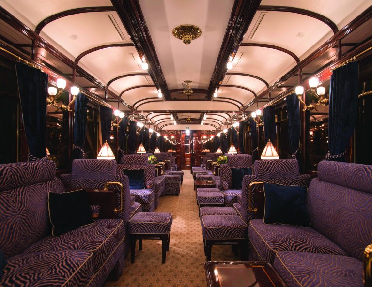 Vlak byl vždy symbolem luxusu a bohatství.