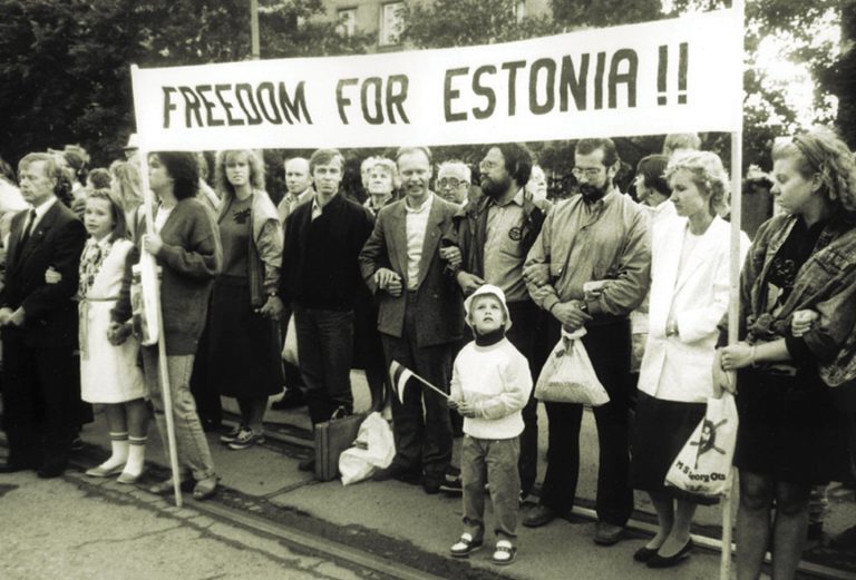 Za svobodné a suverénní Estonsko!