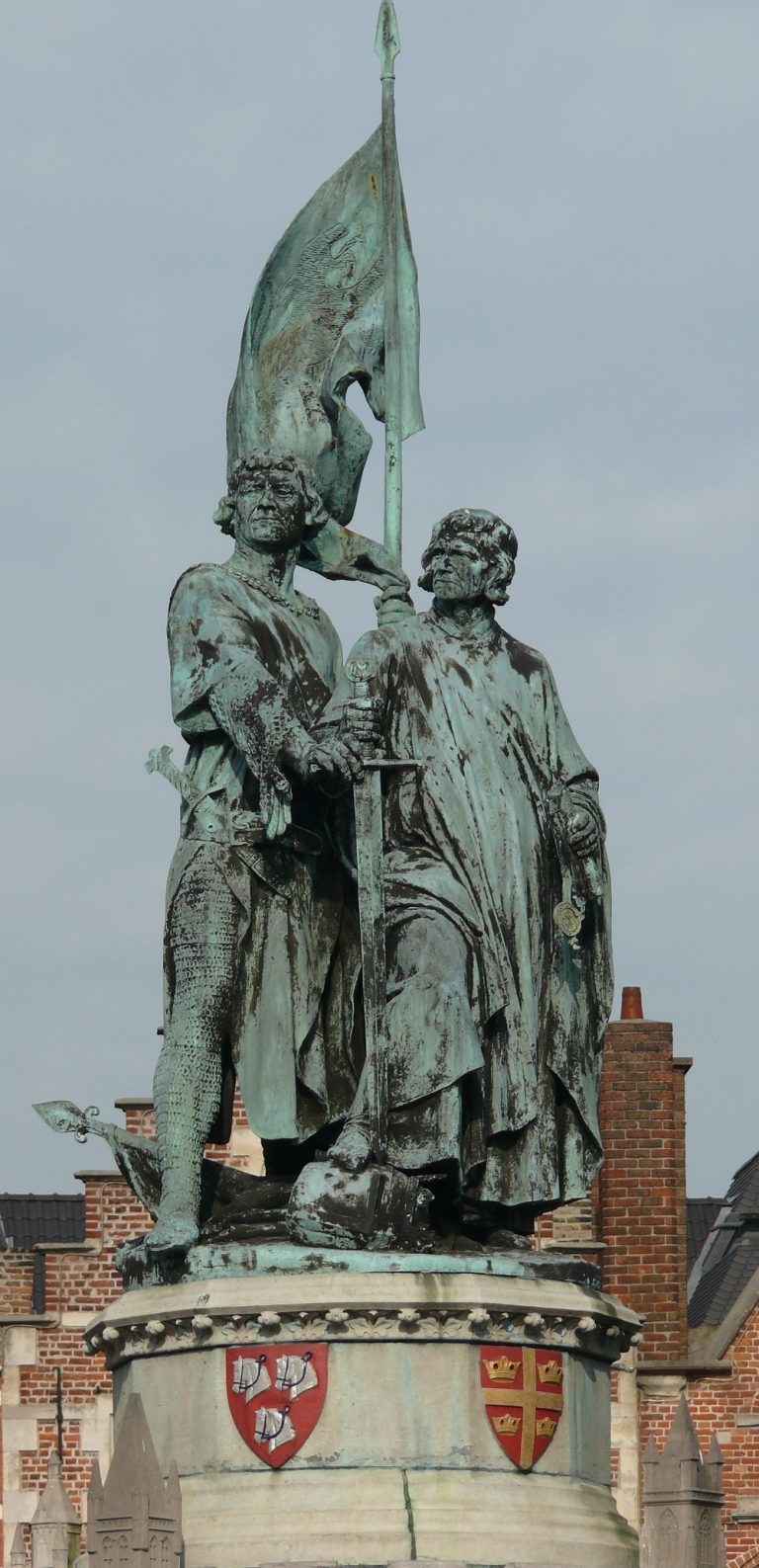Vůdce rebelie dodnes oslavují sochy a pomníky.