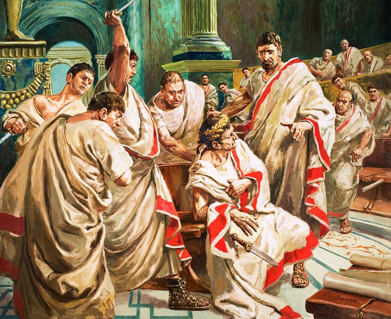 K Caesarovi se dostalo několik znamení, které ho měly varovat před koncem.