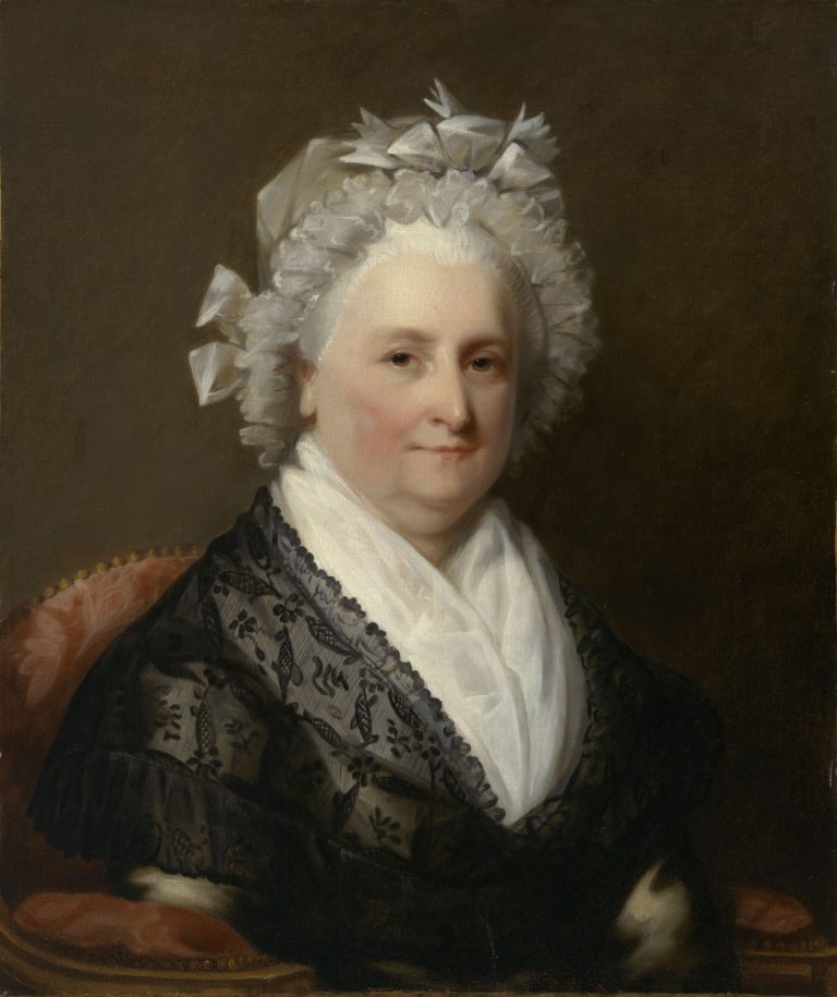 Washingtonova manželka Martha má dvě děti z prvního manželství.