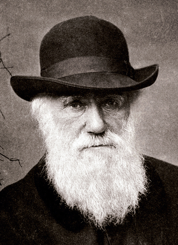 Charles Darwin svojí evoluční teorií lidem pořádně poplete hlavu.