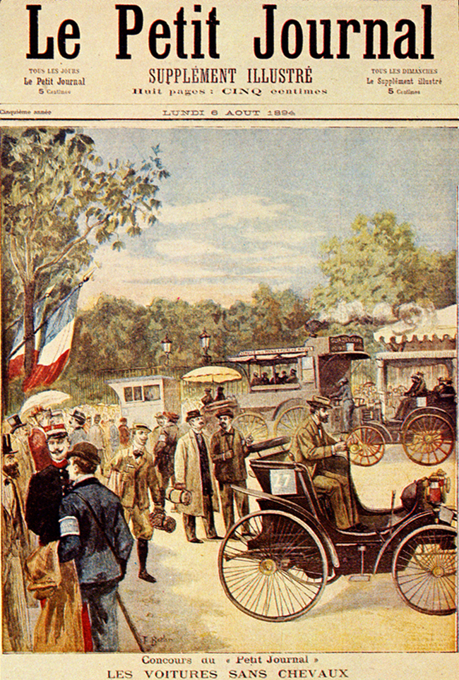 První závody vyhlásí časopis Le Petit Journal