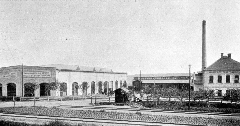 9. června 1896 došlo k založení vysočanské továrny.