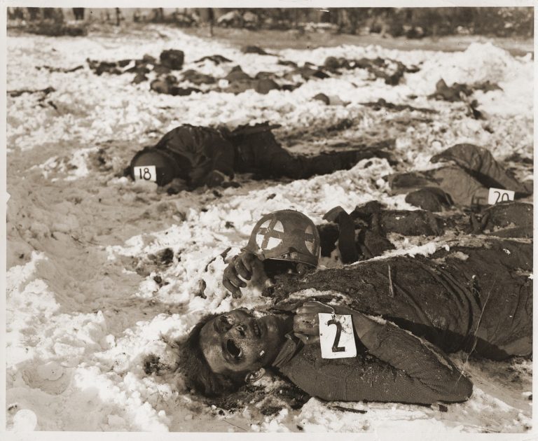 Masakr v Malmédách byl jedním z posledních velkých zločinů nacistické říše.