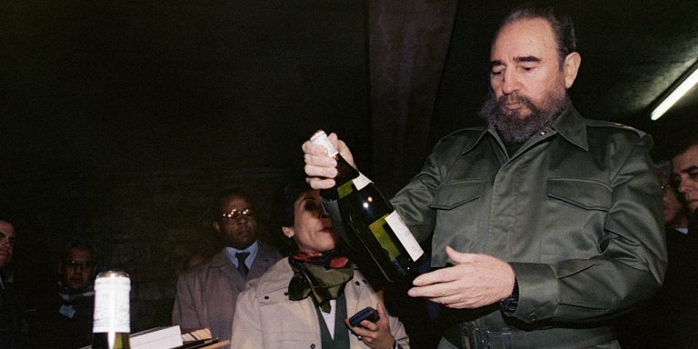 Fidel Castro byl milovníkem dobrého vína.