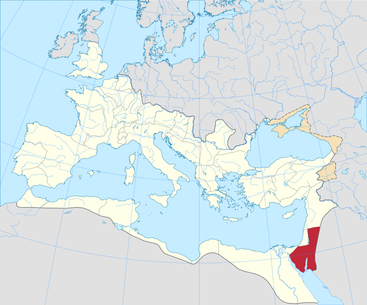 Petra ležela v pohraniční provincii Arabia Petraea na východě, kterou spravoval Řím.