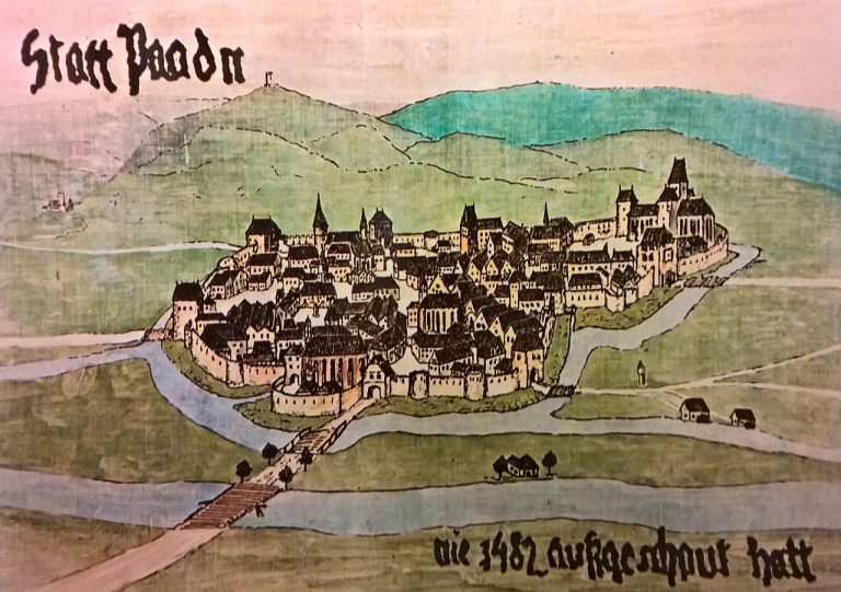 Baden patří mezi známá lázeňská města.