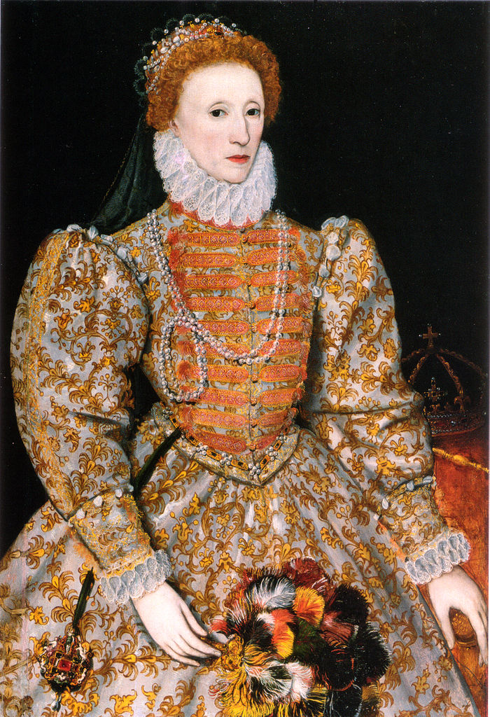 Anglická královna Alžběta I. patří mezi parádnice.
