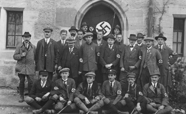 Delegace NSDAP v Coburgu v říjnu 1922