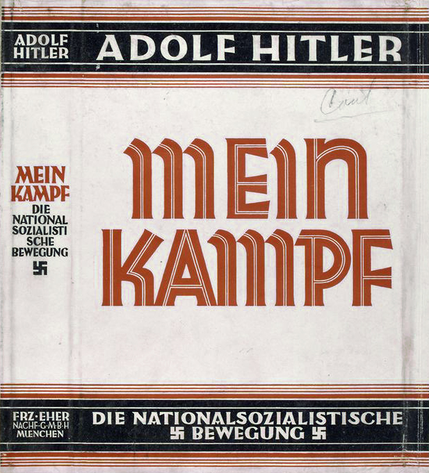 Mein Kampf je studnicí pro politickou doktrínu NSDAP.