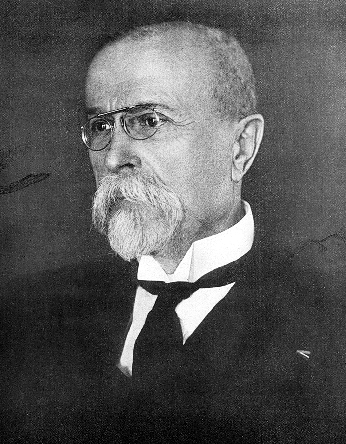 Prezdident Tomáš Garrigue Masaryk si velmi dobře uvědomuje, že se jeho žena kvůli němu obětovala.