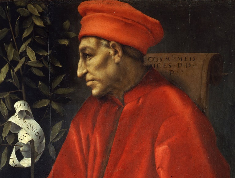 Florentský vládce Cosimo Medicejský má zřejmě jako první na svém dvoře regulérního vyslance.