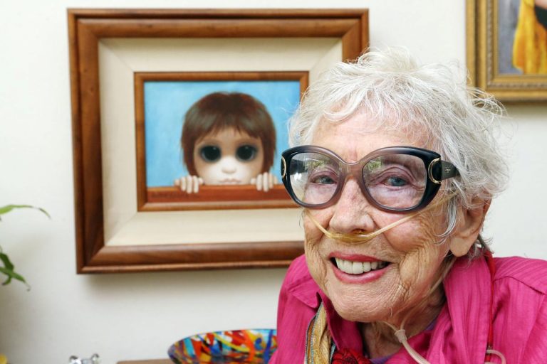 Margaret dnes šťastně žije v Kalifornii a malování se stále věnuje i ve svých 92 letech.