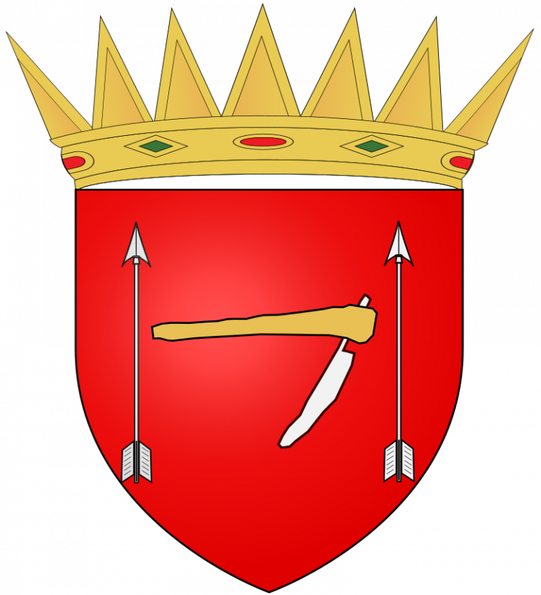 Království Mutapa má samozřejmě i svůj znak. Obsahuje zbraň dorovanou roku 1569 portugalským králem.