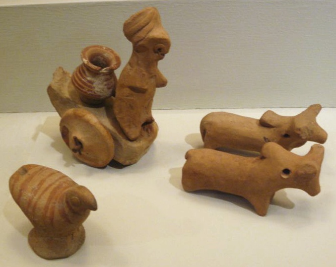 Harappská kultura vytvářela tak mistrně zhotovené keramické figurky.