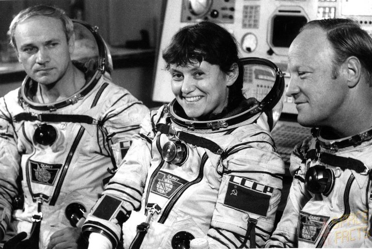 Savická byla skutečnou astronautkou.