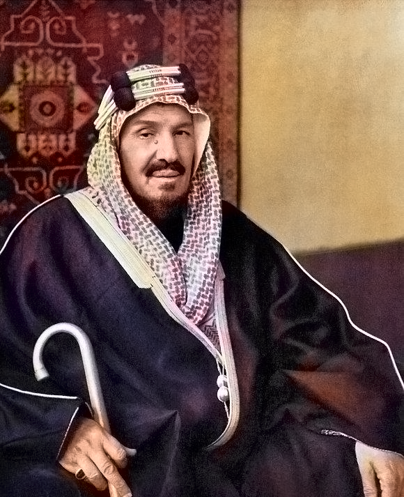 Zakladatel mocného rodu, který se do dnešních dnů rozrostl na 25 000 členů, Abd al-Azíz ibn Saúd