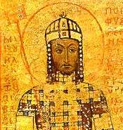 V Konstantinopoli jedná Brunšvik s byzantským císařem Manuelem Komnemem I.