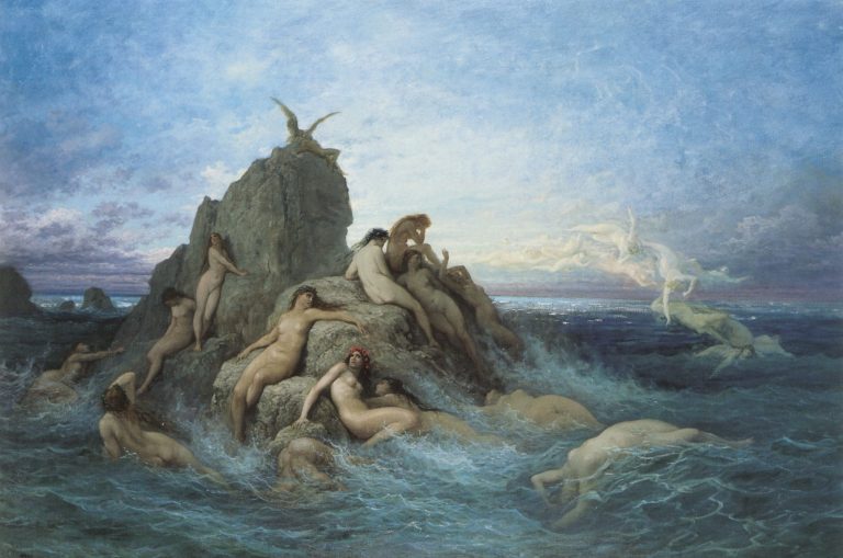 Nymfy vnějších moří zvané Ókeanovny jsou v řecké mytologii dcerami Titána Ókeana a jeho manželky Téthys. Jedna z nich se jmenuje Asia.
