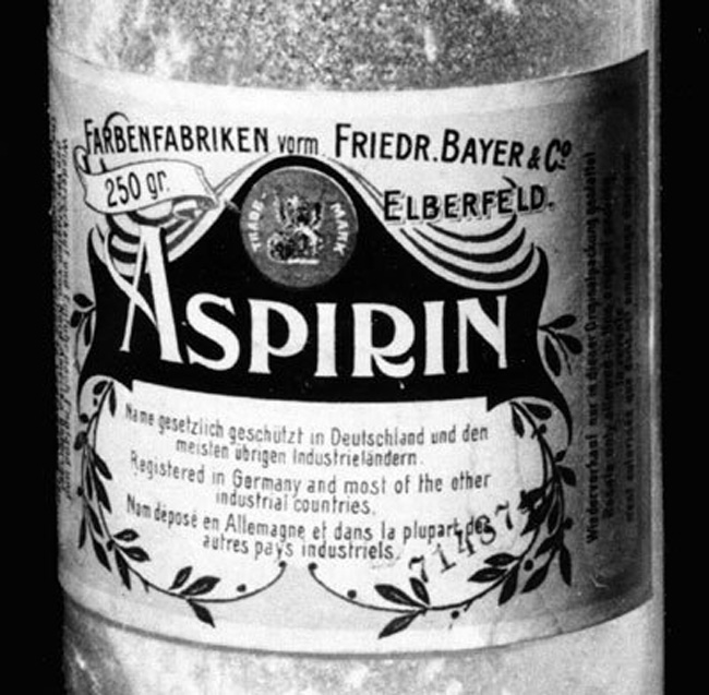 V době válek je aspirin cennější než zlato.